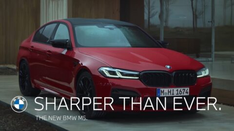 sharper than ever. the new bmw m5.